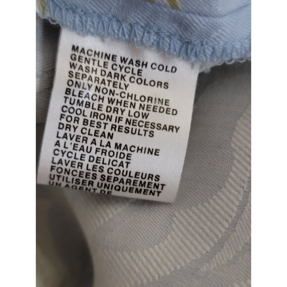 Tommy Bahama Mens Hawaiian Aloha Shirt Floral Print Button-Down Short Sleeve Sil - Picture 9 of 10